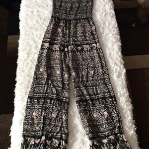 Xs strapless jumpsuit.